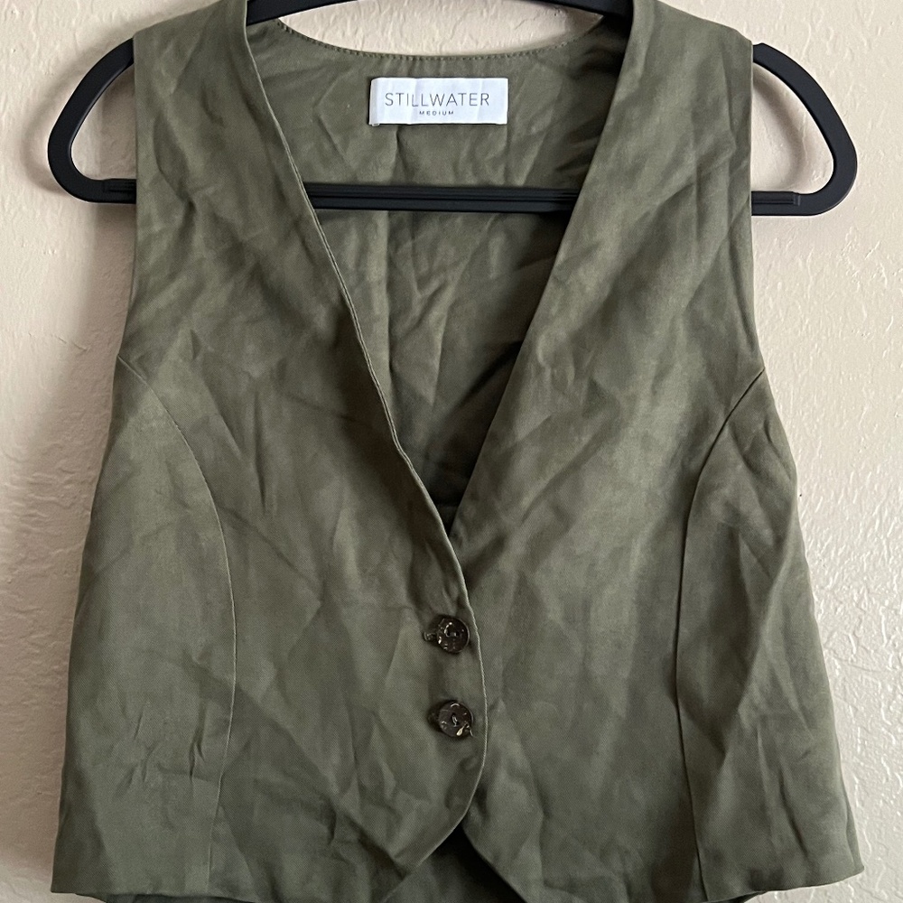 Stillwater Green Vest
